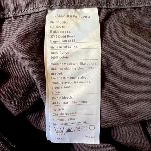 Blaklader Workwear Pants - Picture 4 of 6